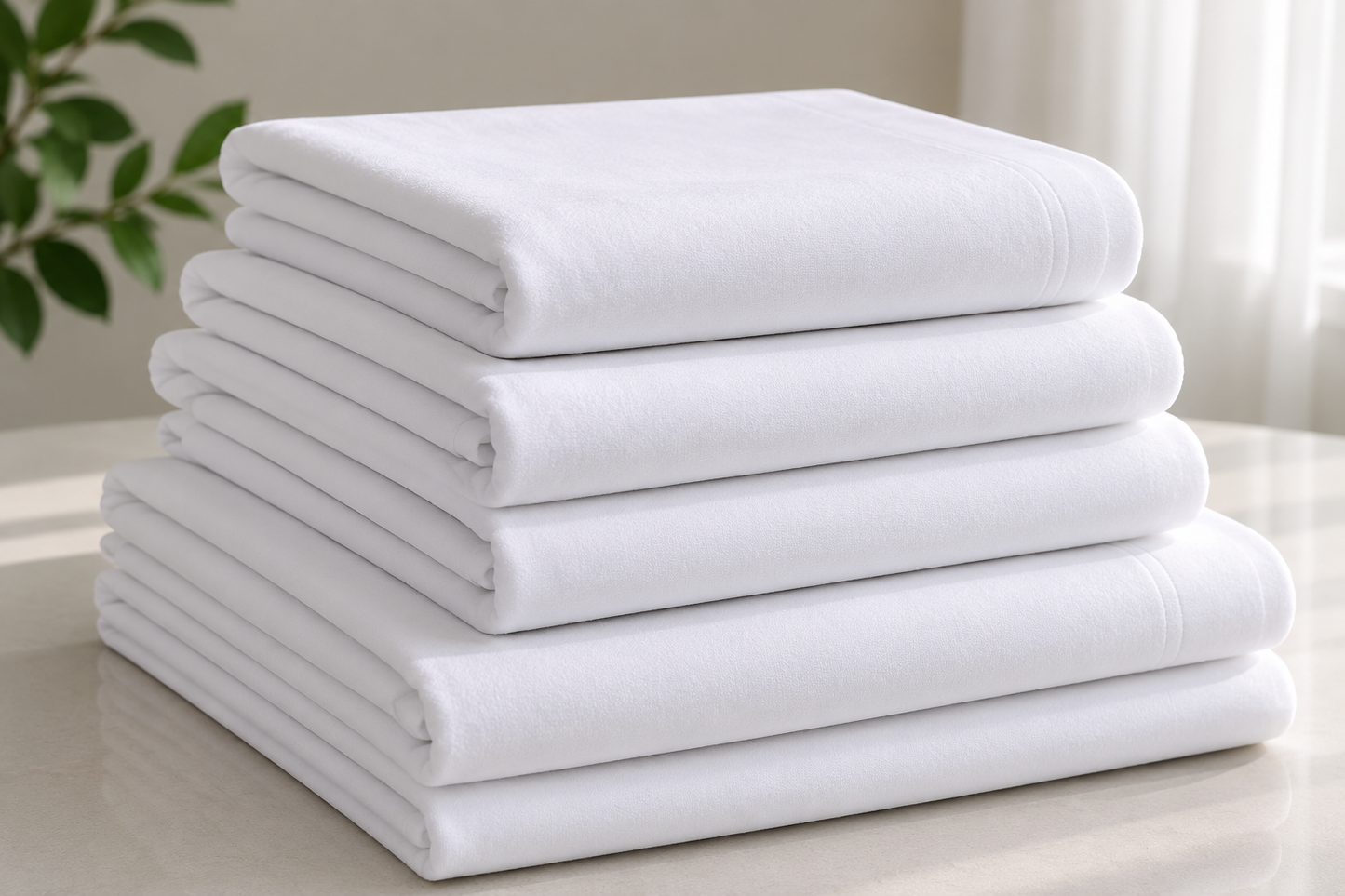 Paños Blancos para Baño Multifuncionales | Suaves y Resistentes | Costa Rica